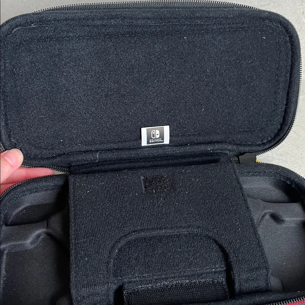 Nintendo Super Mario Handheld Console Case - Black and Red